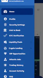 AtlantisCEX screenshot