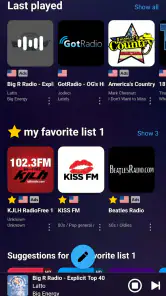 Audials Play: Radio & Podcasts screenshot