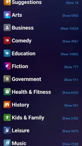 Audials Play: Radio & Podcasts screenshot
