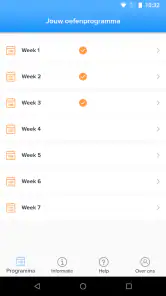 AudioFysio Lage Rugpijn App screenshot