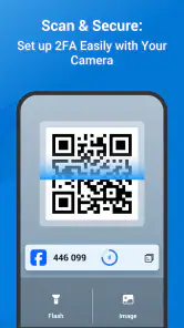 Authenticator-app - 2FA screenshot