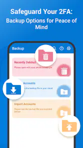 Authenticator-app - 2FA screenshot