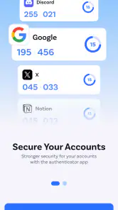 Authenticator Secure App screenshot