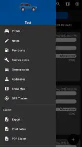 Auto Logboek screenshot