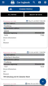 Auto Logboek screenshot