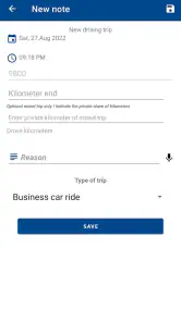 Auto Logboek screenshot