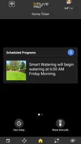 b-hyve Pro screenshot