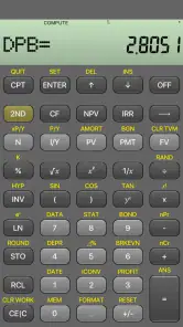 BA Financial Calculator PRO screenshot