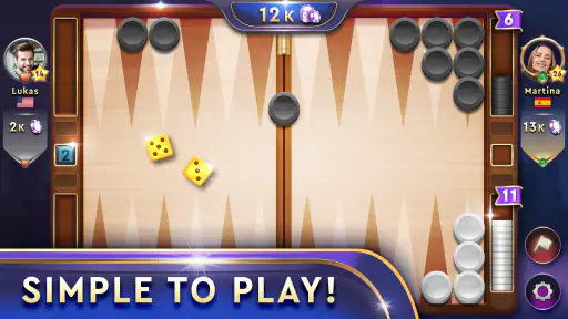 Backgammon Clubs screenshot