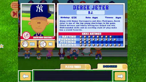 Backyard Baseball '01 screenshot