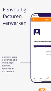 Bank & boekhoudkoppeling screenshot