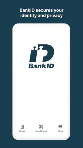 BankID security app screenshot