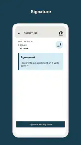 BankID security app screenshot