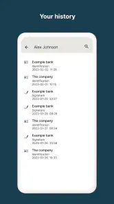 BankID security app screenshot