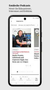 Basler Zeitung Nachrichten screenshot