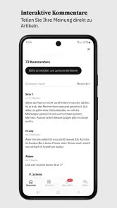 Basler Zeitung Nachrichten screenshot
