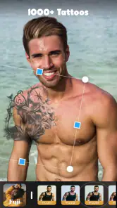 Beardify: Hairstyle, Tattoo screenshot