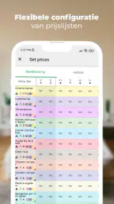 BedBooking: boekingskalender screenshot