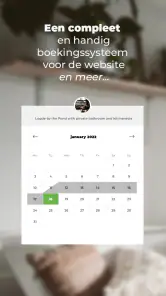 BedBooking: boekingskalender screenshot