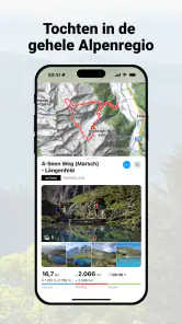 bergfex: wandelen & tracking screenshot