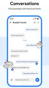 Berichten SMS screenshot