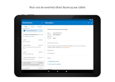 WAT IS DE BERICHTENBOX APP visual data 3