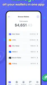 Best: Bitcoin & Crypto Wallet screenshot