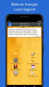 Bible en français Louis Segond screenshot