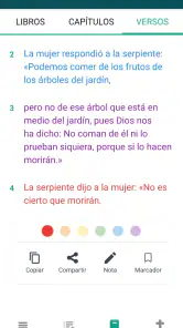 Biblia Católica Español screenshot