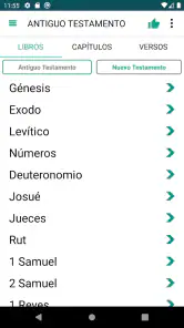 Biblia Católica Español screenshot