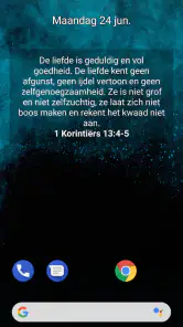 Bijbeltekst van de Dag screenshot