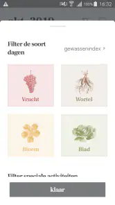 Biodynamische Zaaikalender screenshot