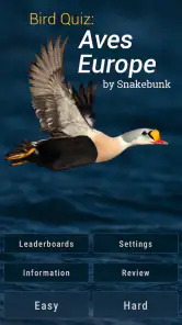 Bird Quiz: Aves Europe screenshot