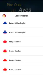 Bird Quiz: Aves Europe screenshot
