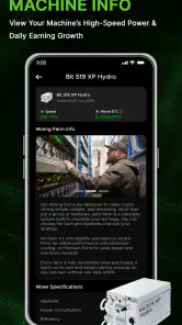 BitCloudFarm Miner, BTC Mining screenshot