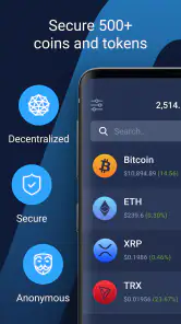 Bitcoin Wallet Crypto Ethereum screenshot