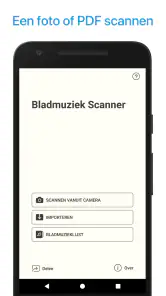 Bladmuziek Scanner screenshot