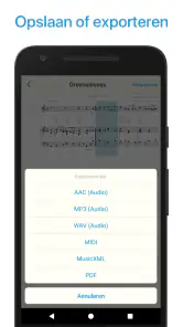 Bladmuziek Scanner screenshot
