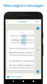 Bladmuziek Scanner screenshot