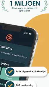 Blokkeer goksites - Gamban screenshot