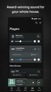 BluOS Controller screenshot