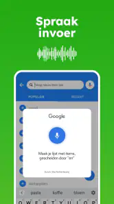 Boodschappenlijst - Listonic screenshot