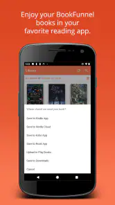 BookFunnel screenshot