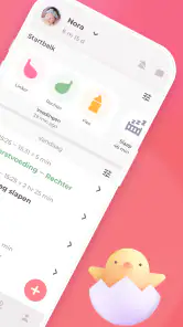 Borstvoeding app Baby tracker screenshot