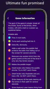 Brick Mania: Fun Arcade Game screenshot