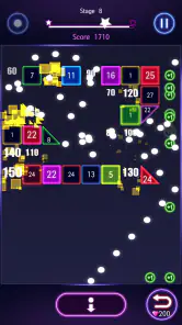 Bricks Breaker Hit - Glow Ball screenshot