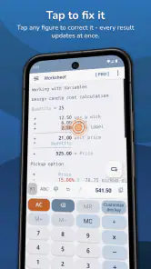 CalcTape Calculator with Tape screenshot