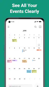 Calendar screenshot