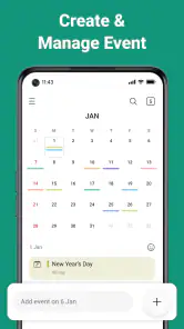 Calendar screenshot