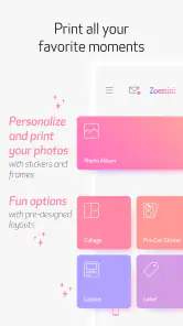 Canon Mini Print screenshot